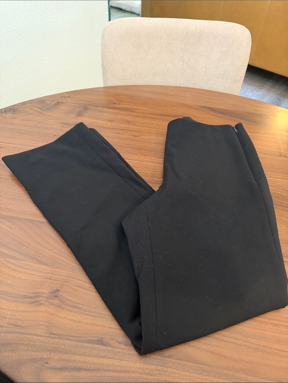 Vince Black Ankle-Length Women's Slim Pants